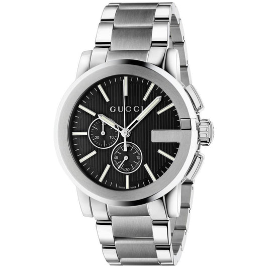 Men's Swiss Chronograph Stainless Steel Bracelet Watch 44mm