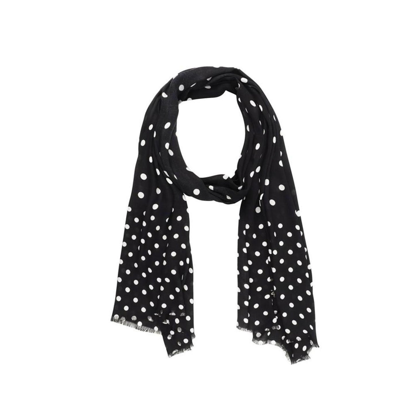 Women's Mixed Dot Oblong Scarf