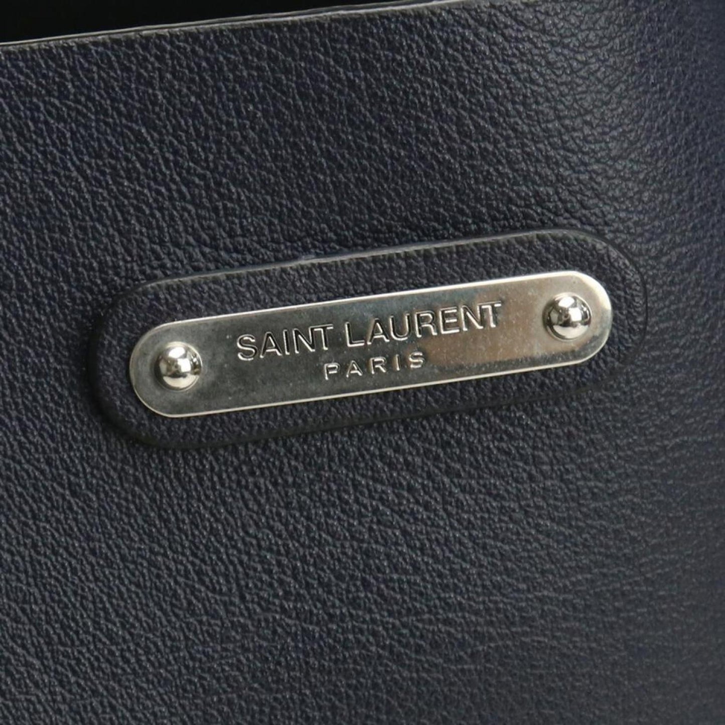 Saint Laurent  Leather Tote Bag (Pre-Owned)