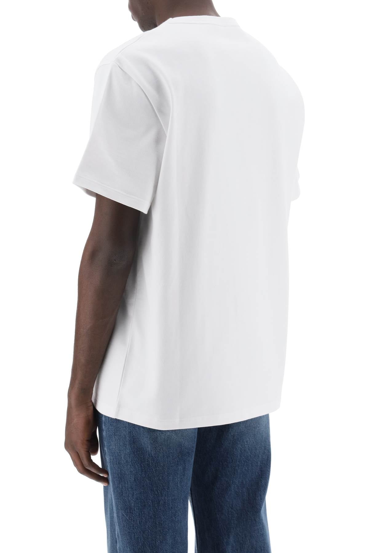 Alexander mcqueen reflected logo t-shirt