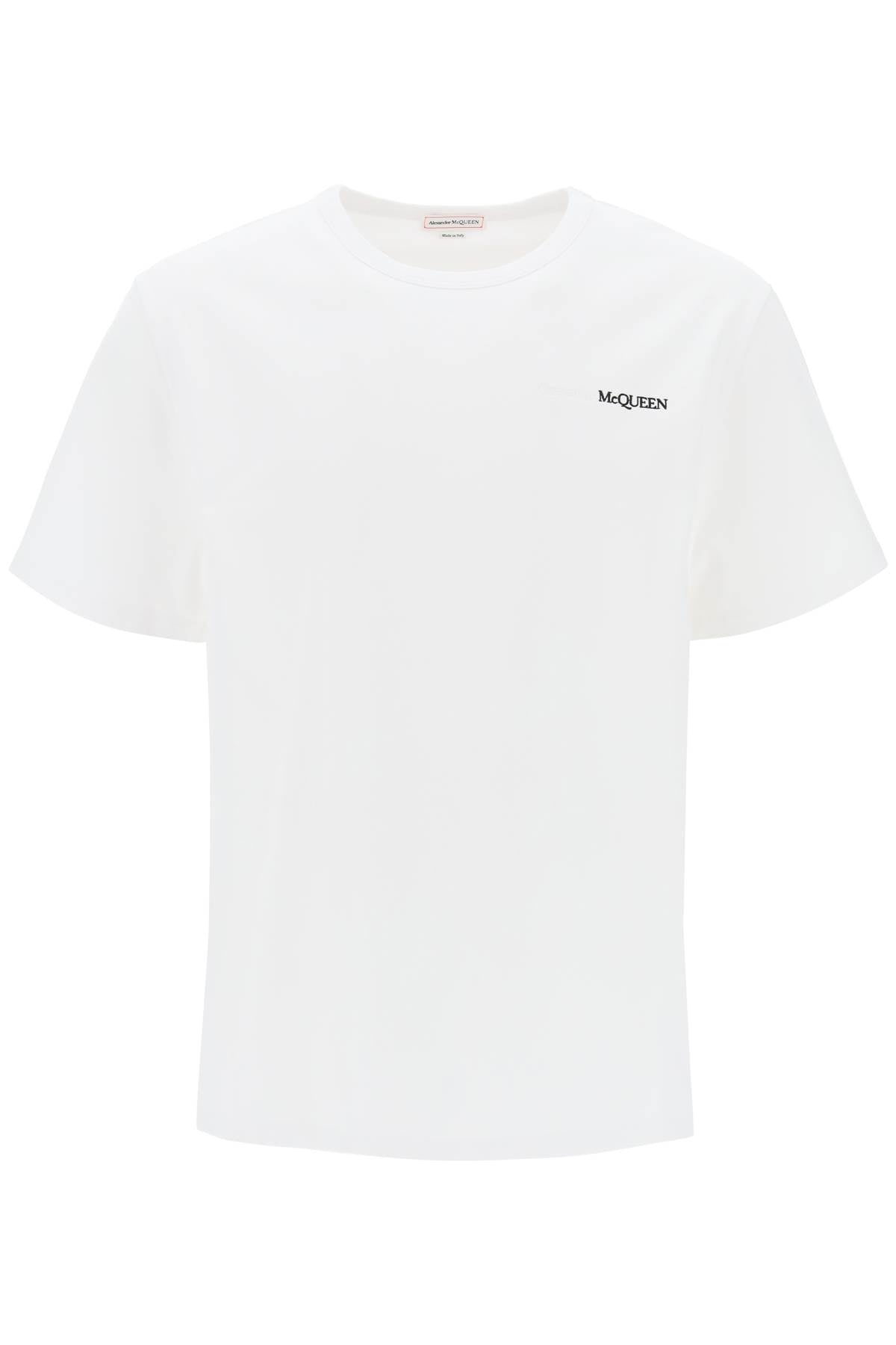 Alexander mcqueen reflected logo t-shirt