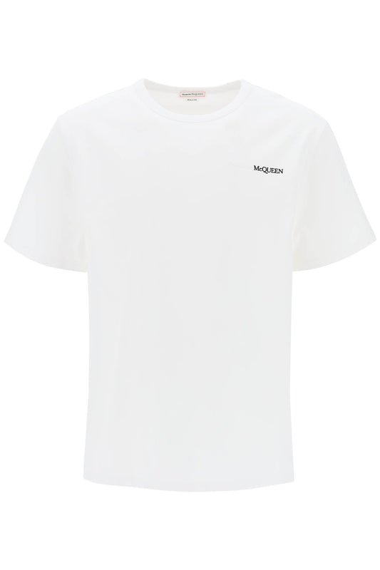 Alexander mcqueen reflected logo t-shirt