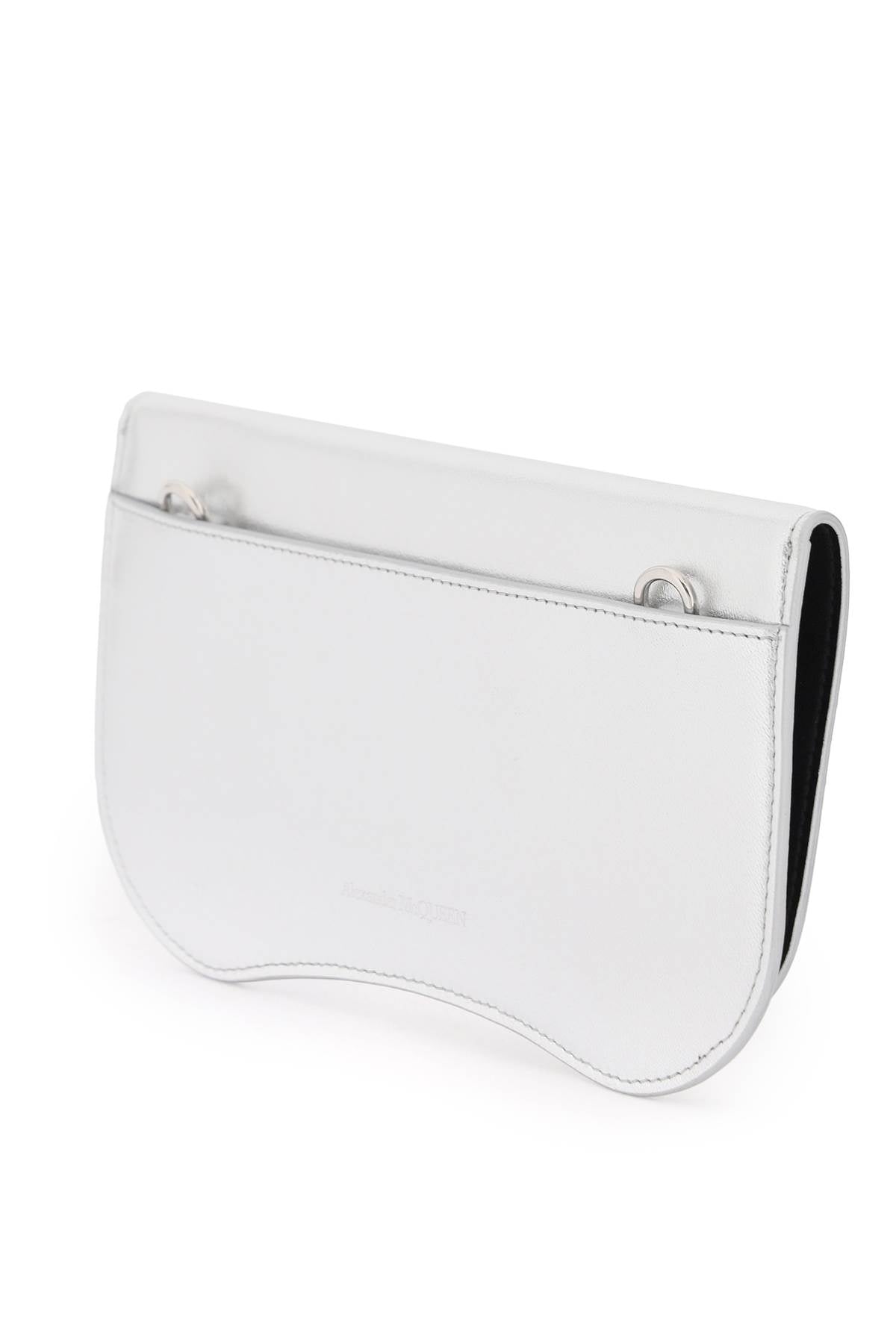 Alexander mcqueen seal crossbody pouch