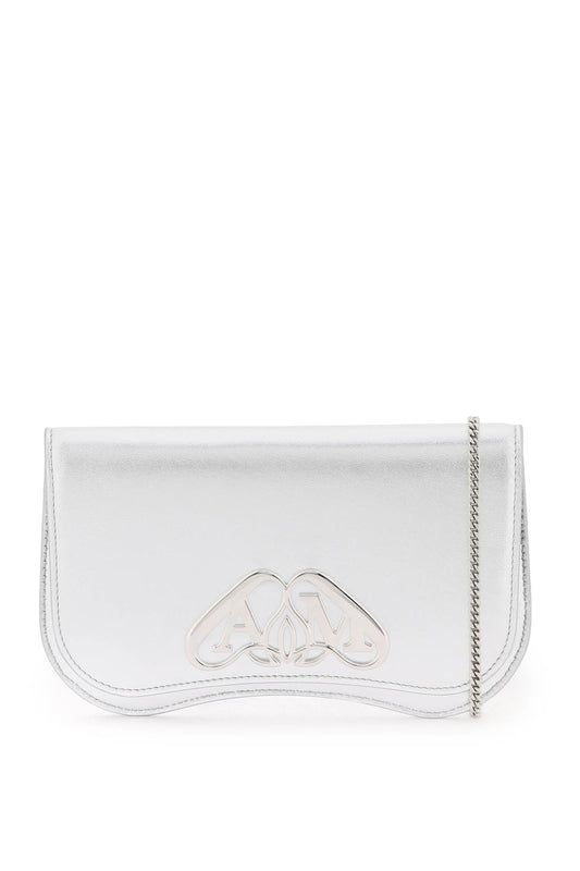 Alexander mcqueen seal crossbody pouch