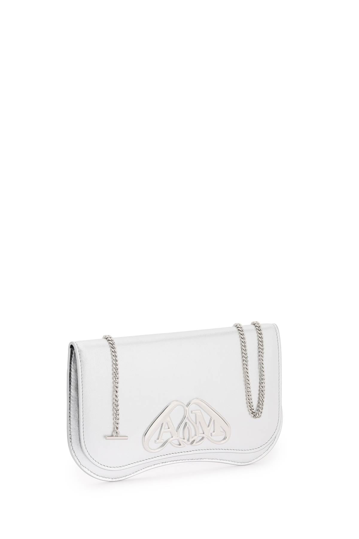 Alexander mcqueen seal crossbody pouch