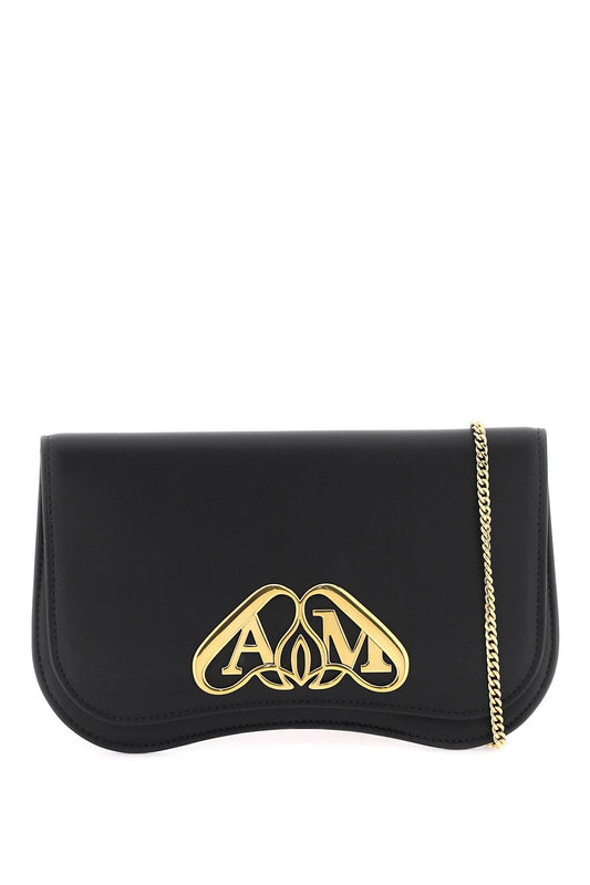 Alexander mcqueen seal crossbody pouch