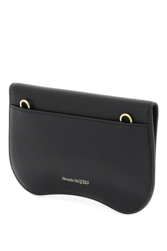 Alexander mcqueen seal crossbody pouch