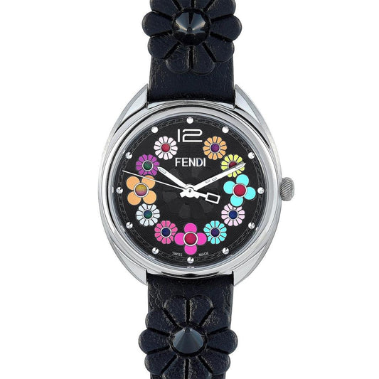 Fendi Momento Multi-Colored Flower Quartz Watch F234031011