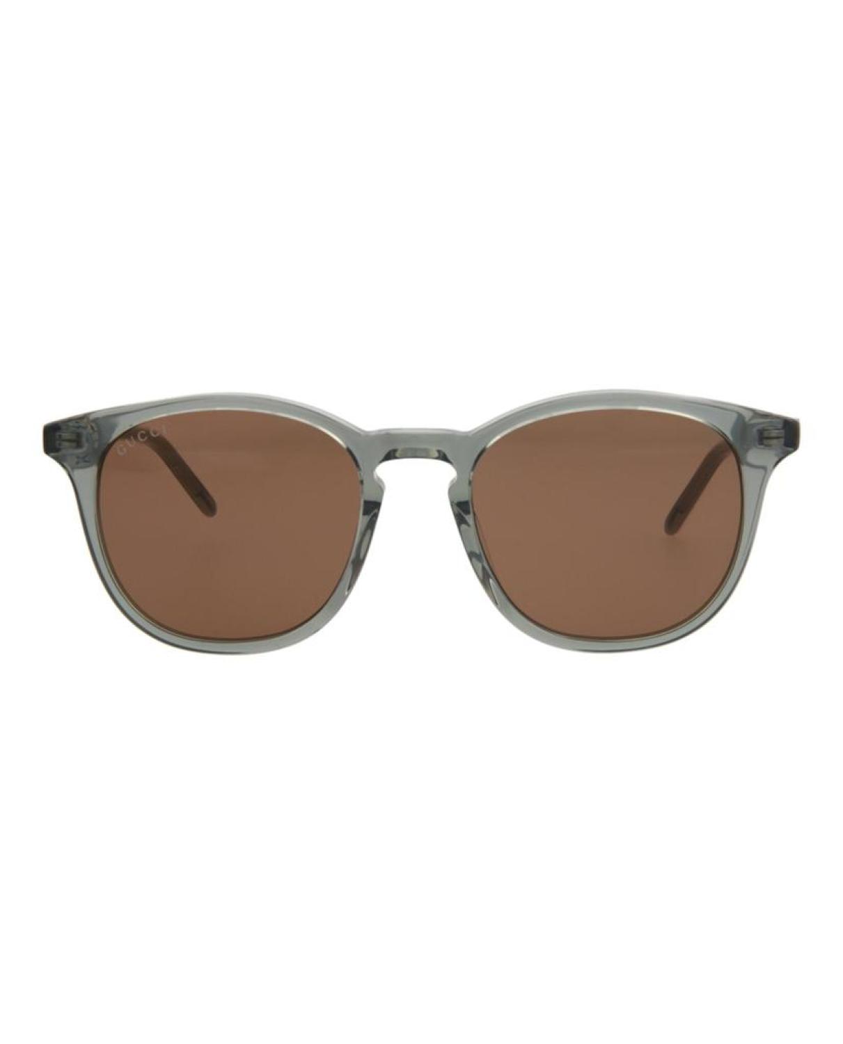 Round-Frame Acetate Sunglasses