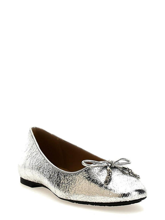 Michael Kors Bow Detailed Slip-On Flat Shoes