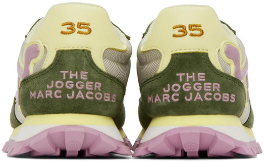 Green & Pink 'The Jogger' Sneakers