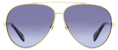 Marc Jacobs Women's Aviator Sunglasses MJ 1007/S 06JGB Gold/Havana 60mm