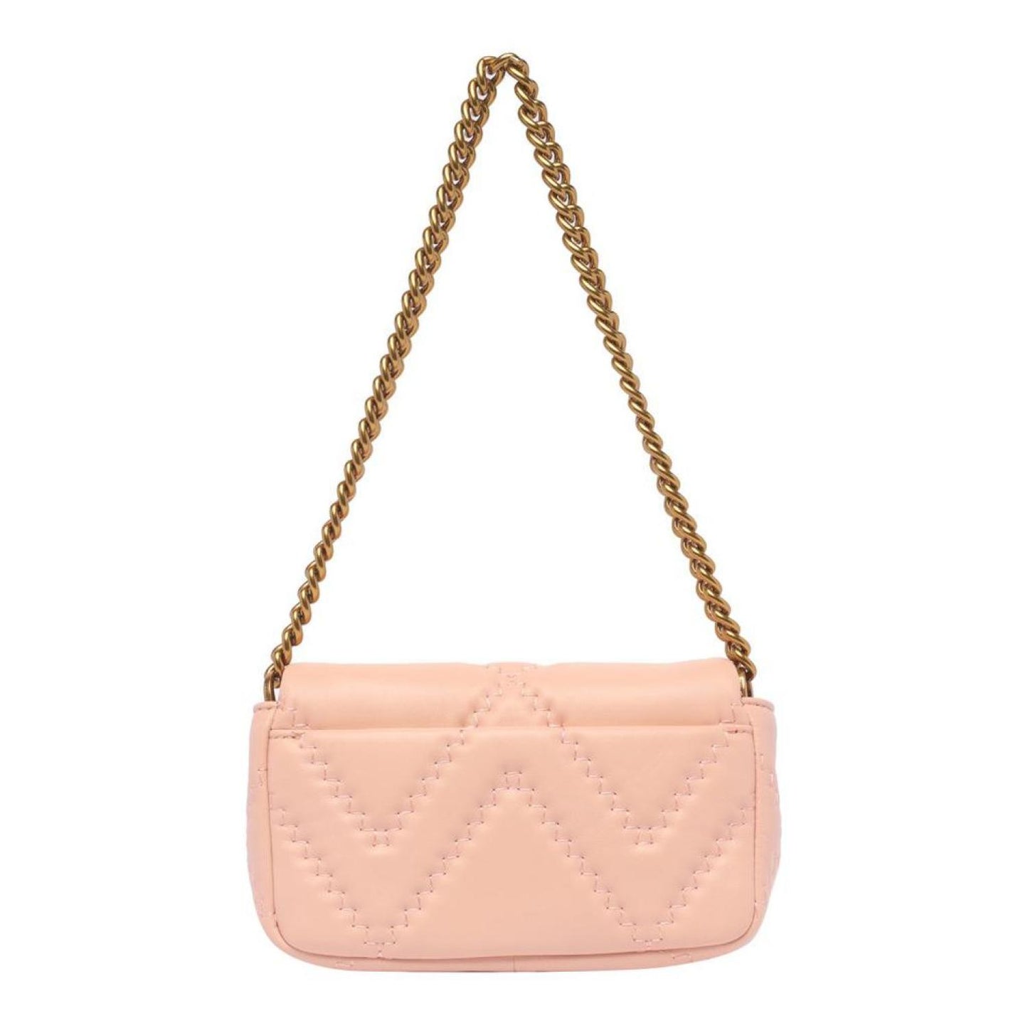 Marc Jacobs Logo Plaque Quilted Mini Shoulder Bag