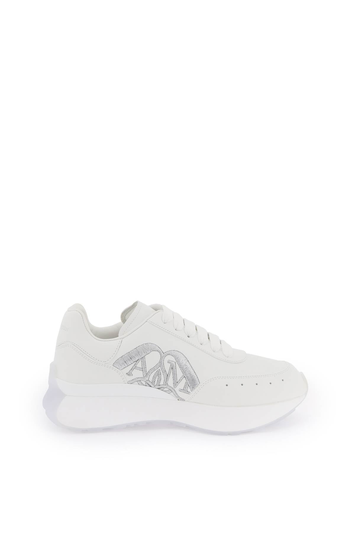 Alexander mcqueen leather sprint runner sneakers