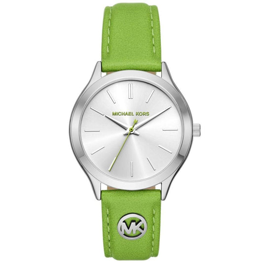 Women's Slim Runway Three-Hand Pear Leather Watch 38mm