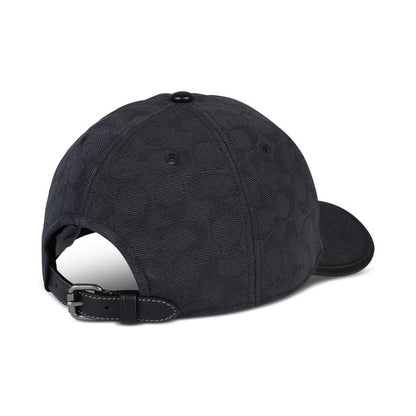 Women's Signature C Logo Jacquard Canvas Baseball Hat