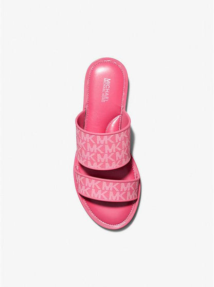 Kennedy Logo PVC Slide Sandal