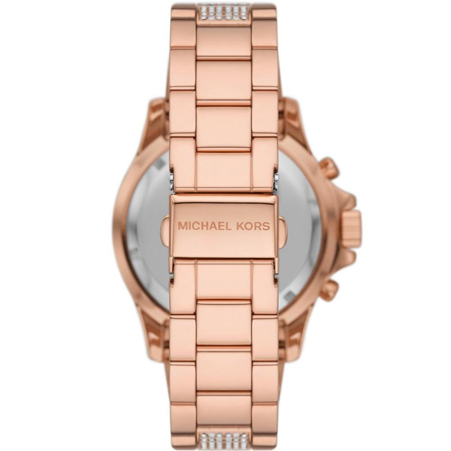 Women's Everest Chronograph Rose Gold-Tone Stainless Steel Bracelet Wa