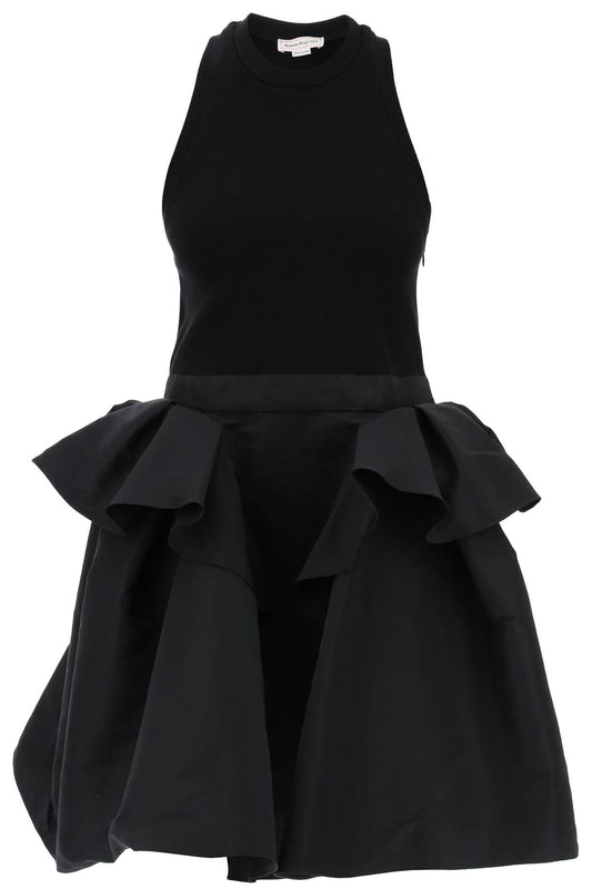 Alexander mcqueen hybrid mini dress