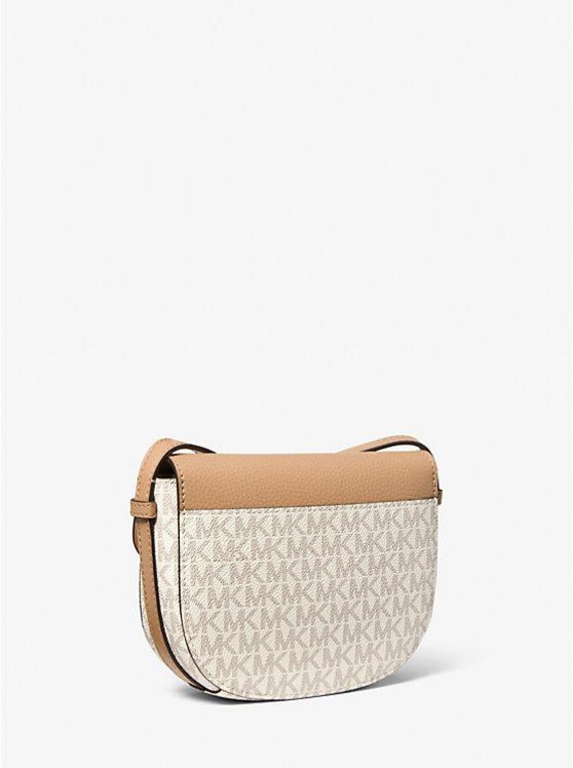 Reed Small Logo and Leather Crossbody Bag