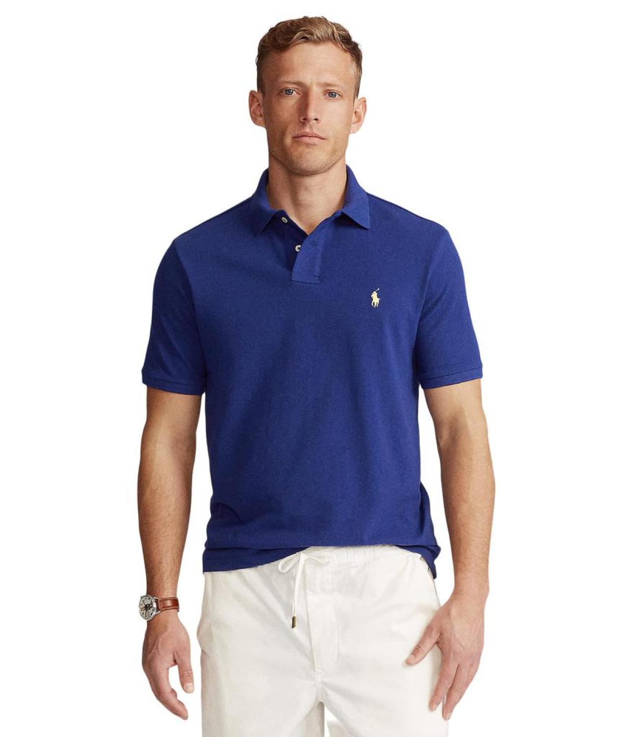 Classic Fit Mesh Polo