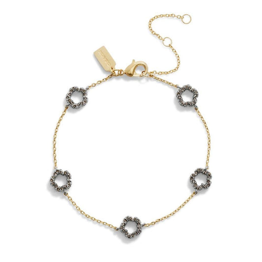 Faux Stone Signature Pave Tea Rose Bracelet