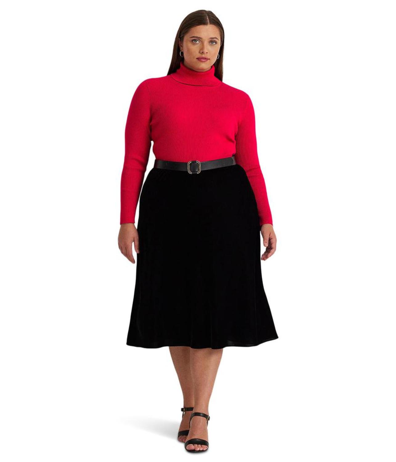 Plus Size Turtleneck Sweater