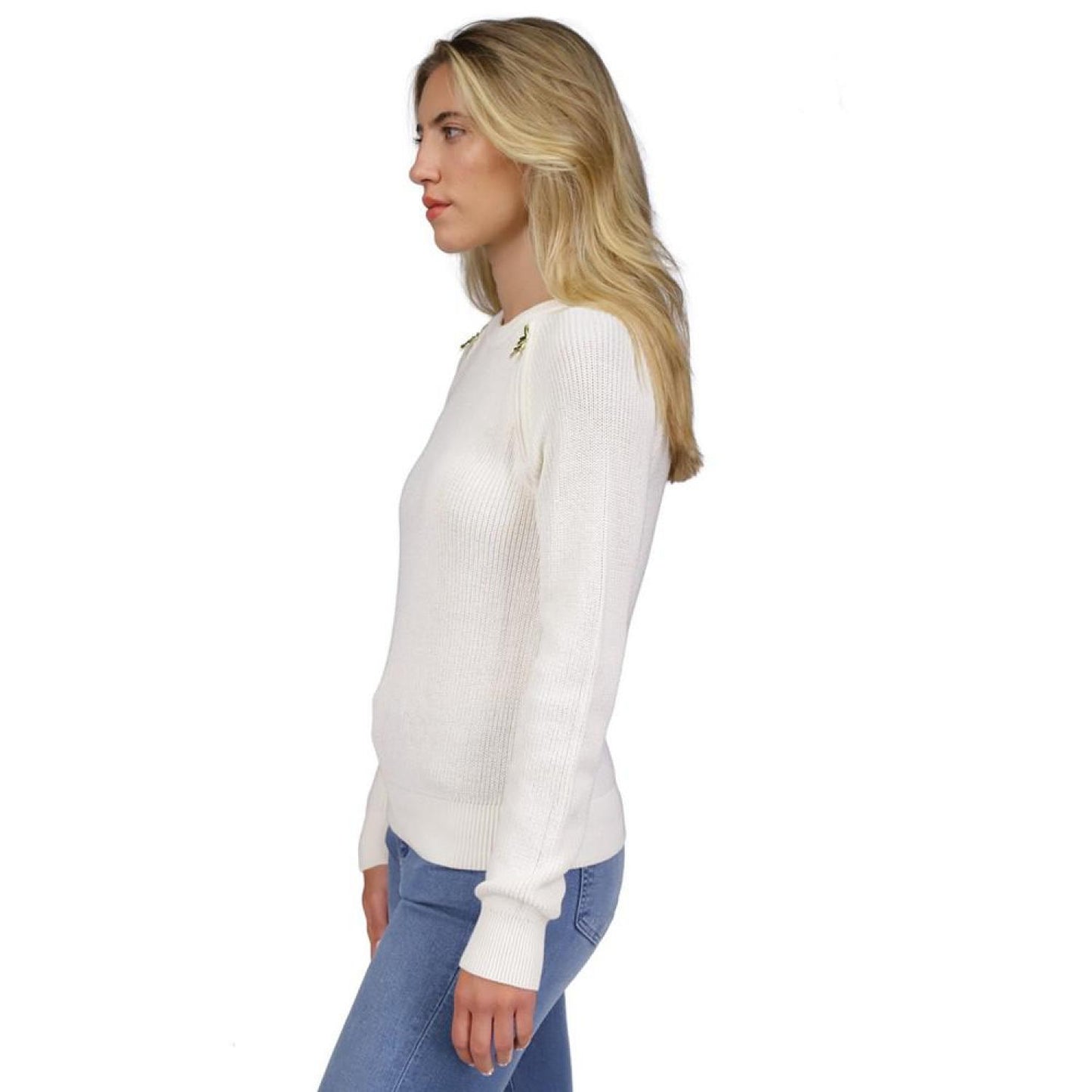 Women's Shaker Sweater, Regular & Petite