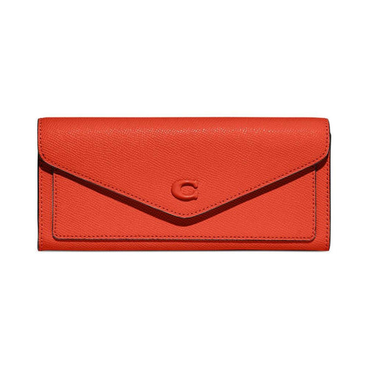 Wyn Tonal C Crossgrain Leather Soft Wallet