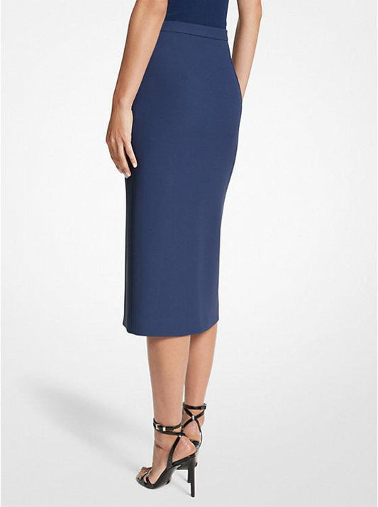 Double Crepe Sablé Pencil Skirt