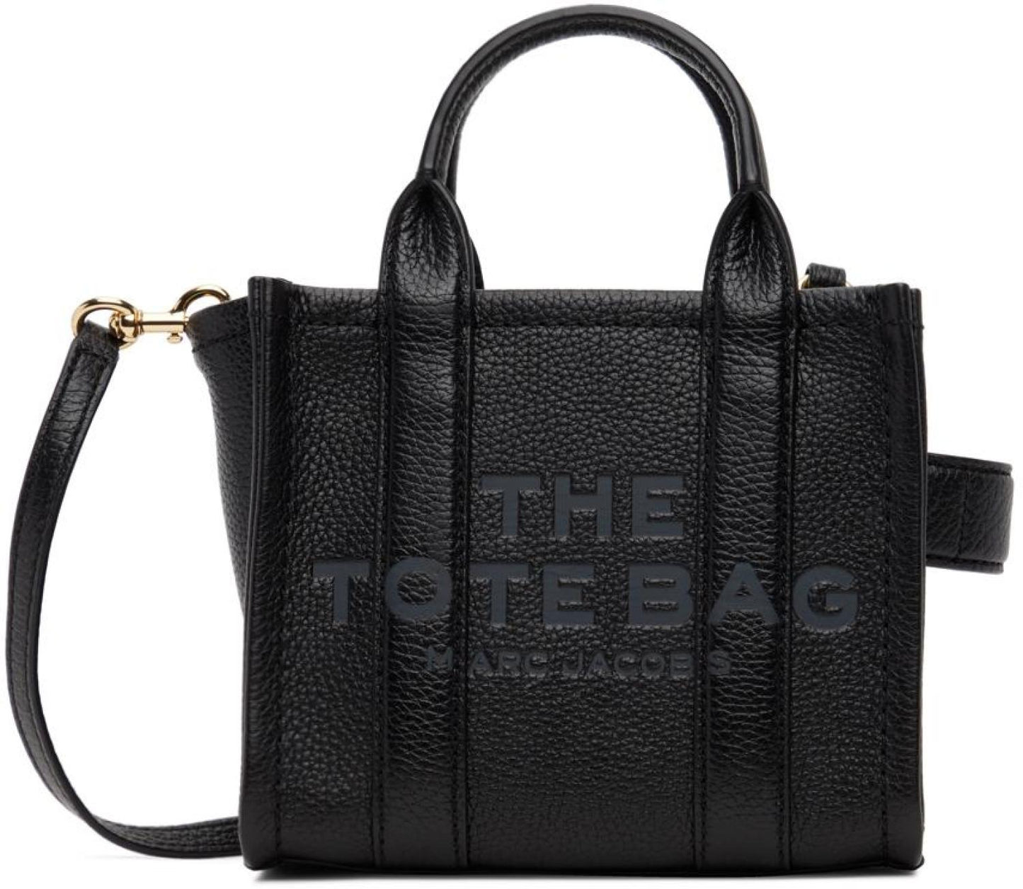 Black 'The Leather Mini' Tote