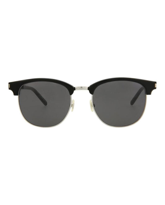 Round-Frame Acetate Sunglasses