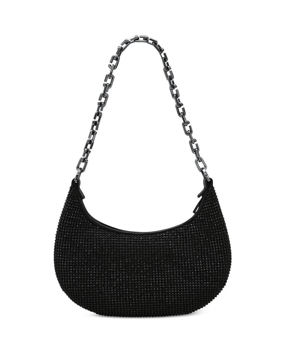 The Rhinestone Small Curve Bag