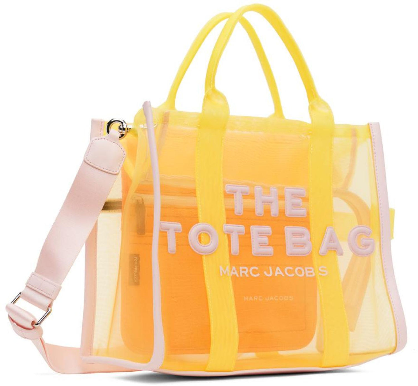 Yellow & Pink Medium 'The Tote Bag' Tote