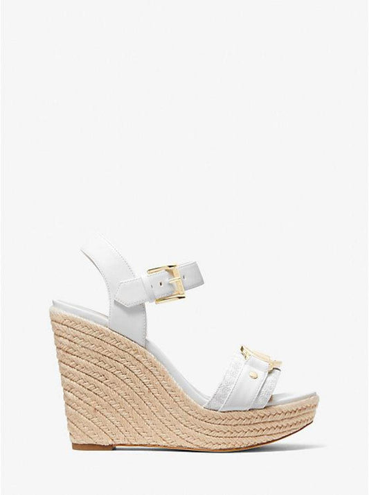 Rory Logo Trim Wedge Sandal