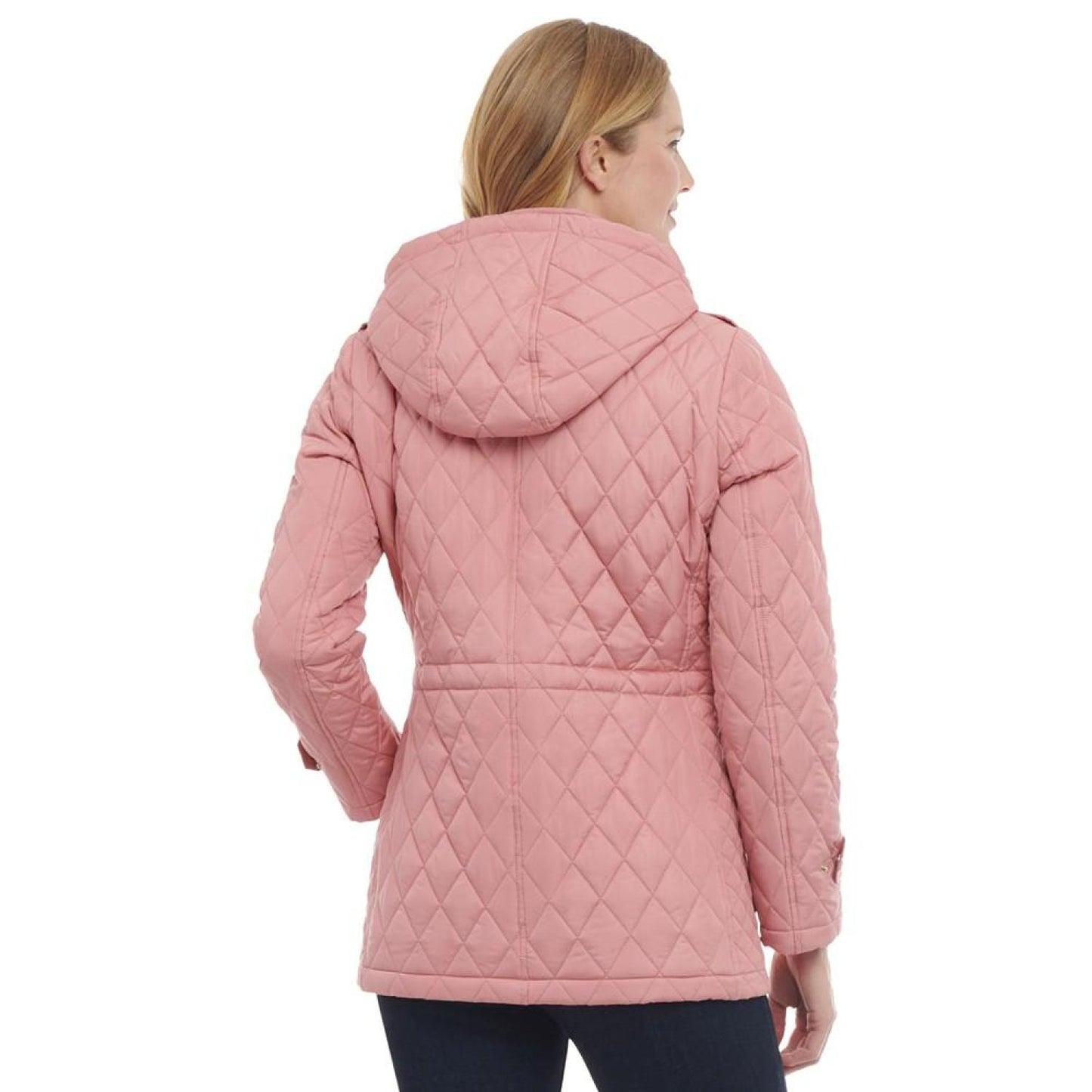 Women's Quilted Hooded Anorak Coat