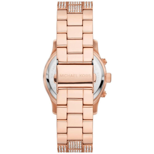 Women's Runway Chronograph Rose Gold-Tone Stainless Steel Watch 38mm