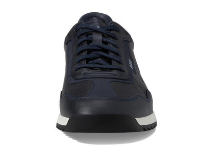 Zayn Low Profile Leather Mesh Sneakers