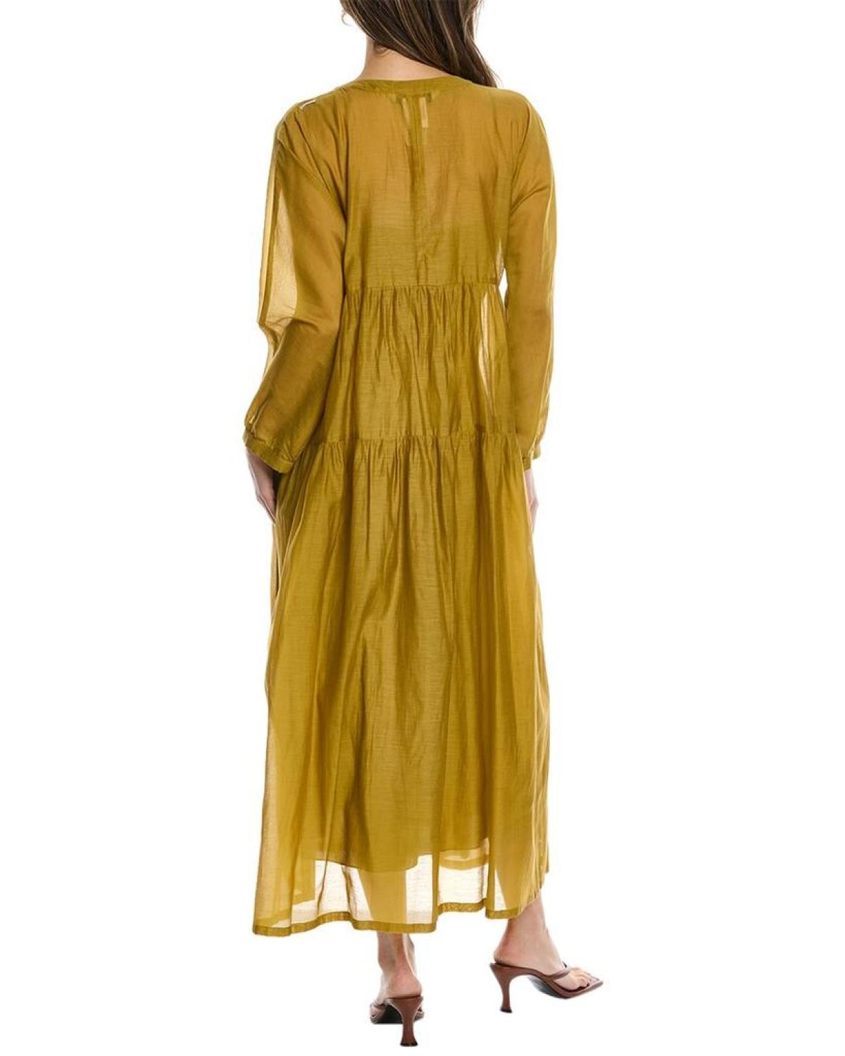 ‘S MaxMara Sesamo Silk-Blend Dress