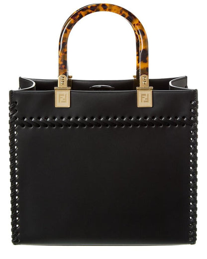 FENDI Sunshine Small Leather Tote