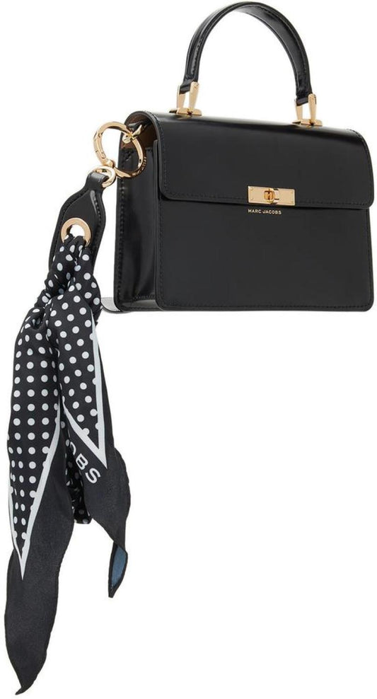 Black 'The Downtown' Top Handle Bag