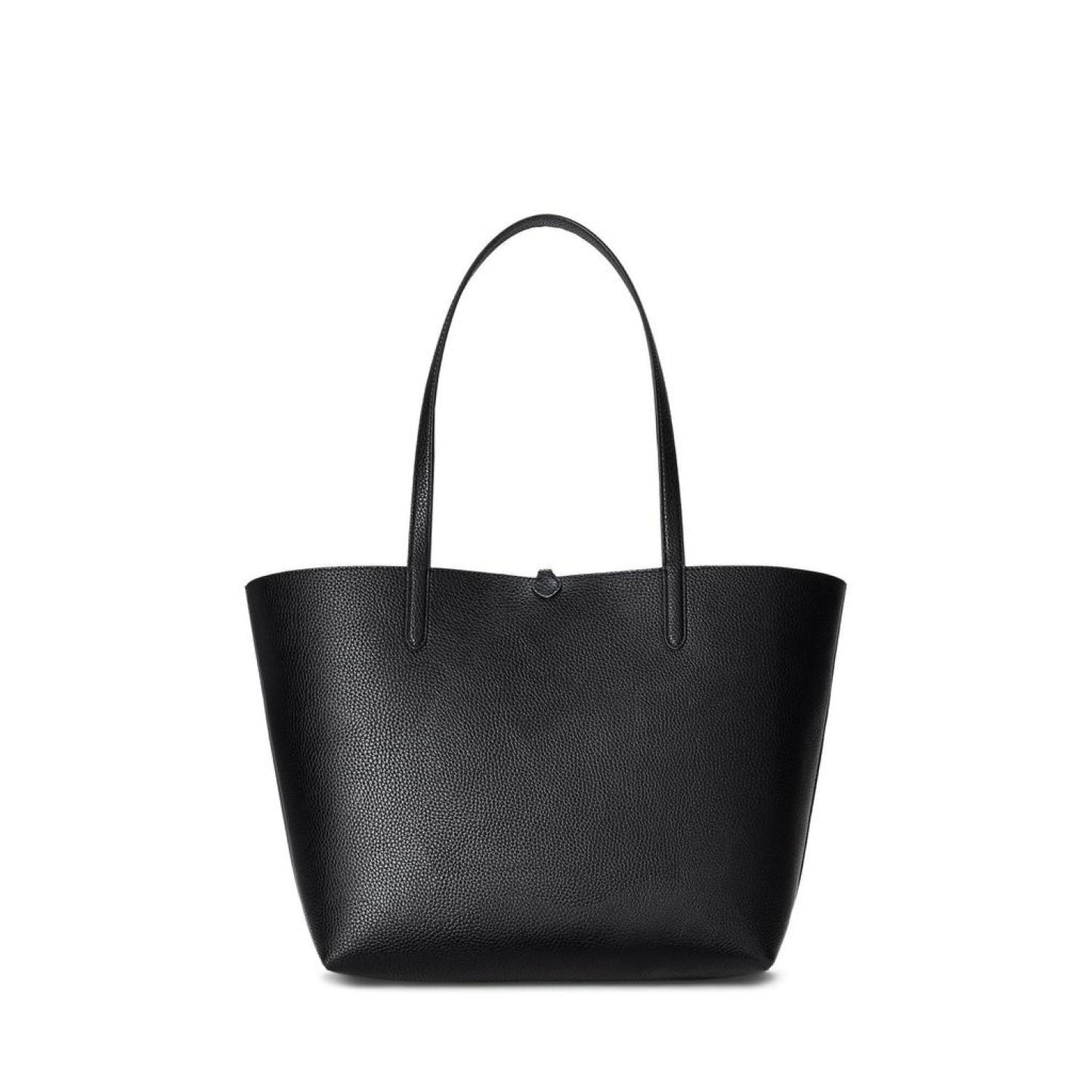 Faux-Leather Medium Reversible Tote