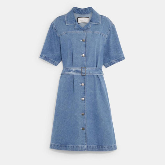 Coach Outlet Denim Dress