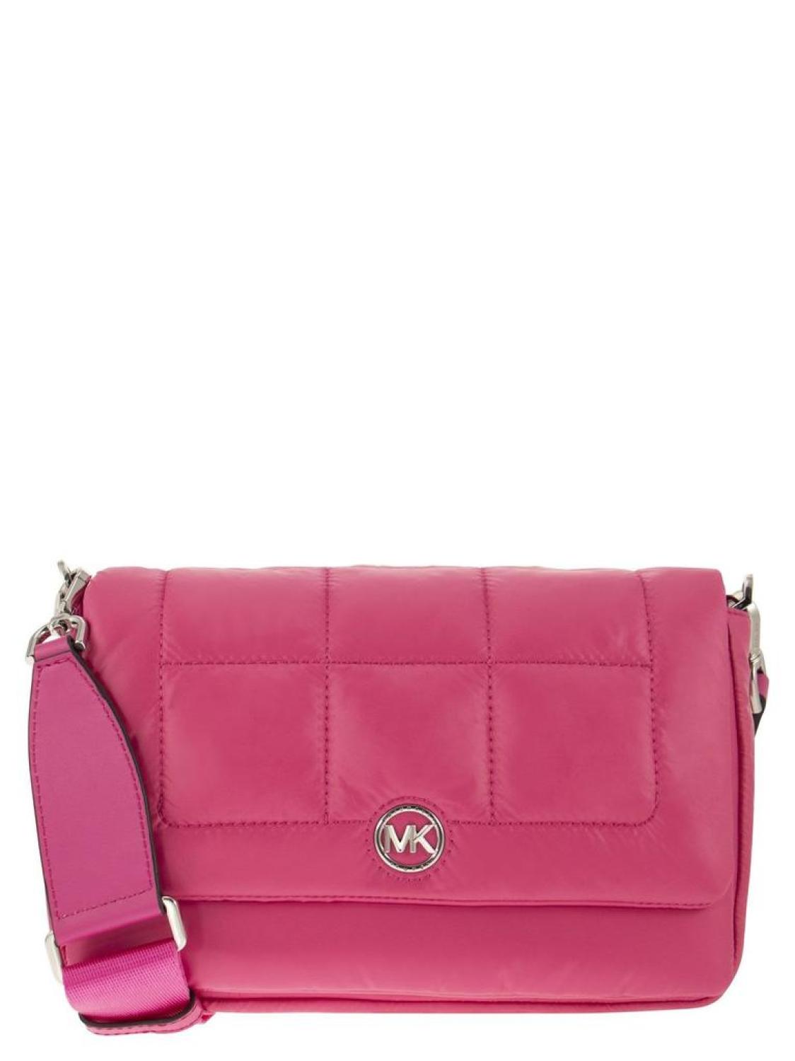 Michael Michael Kors Lilah Logo Plaque Medium Crossbody Bag