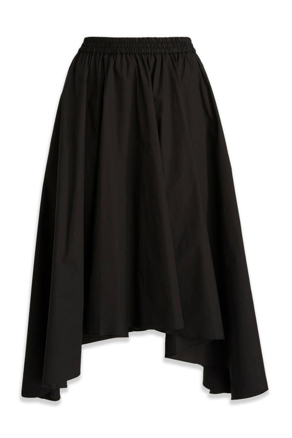 Michael Michael Kors Poplin Handkerchief Midi Skirt