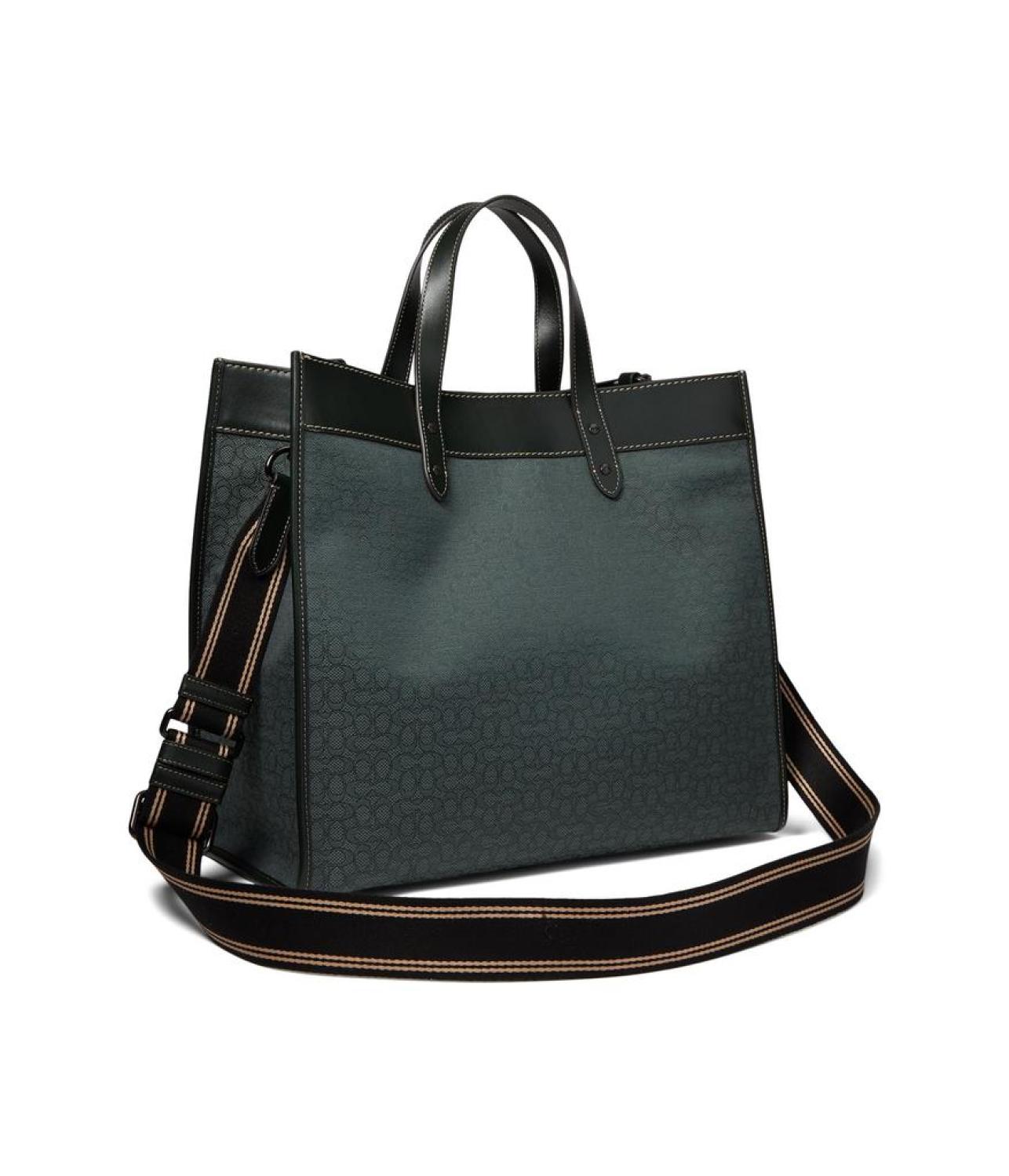 Field Tote 40 in Micro Signature Jacquard