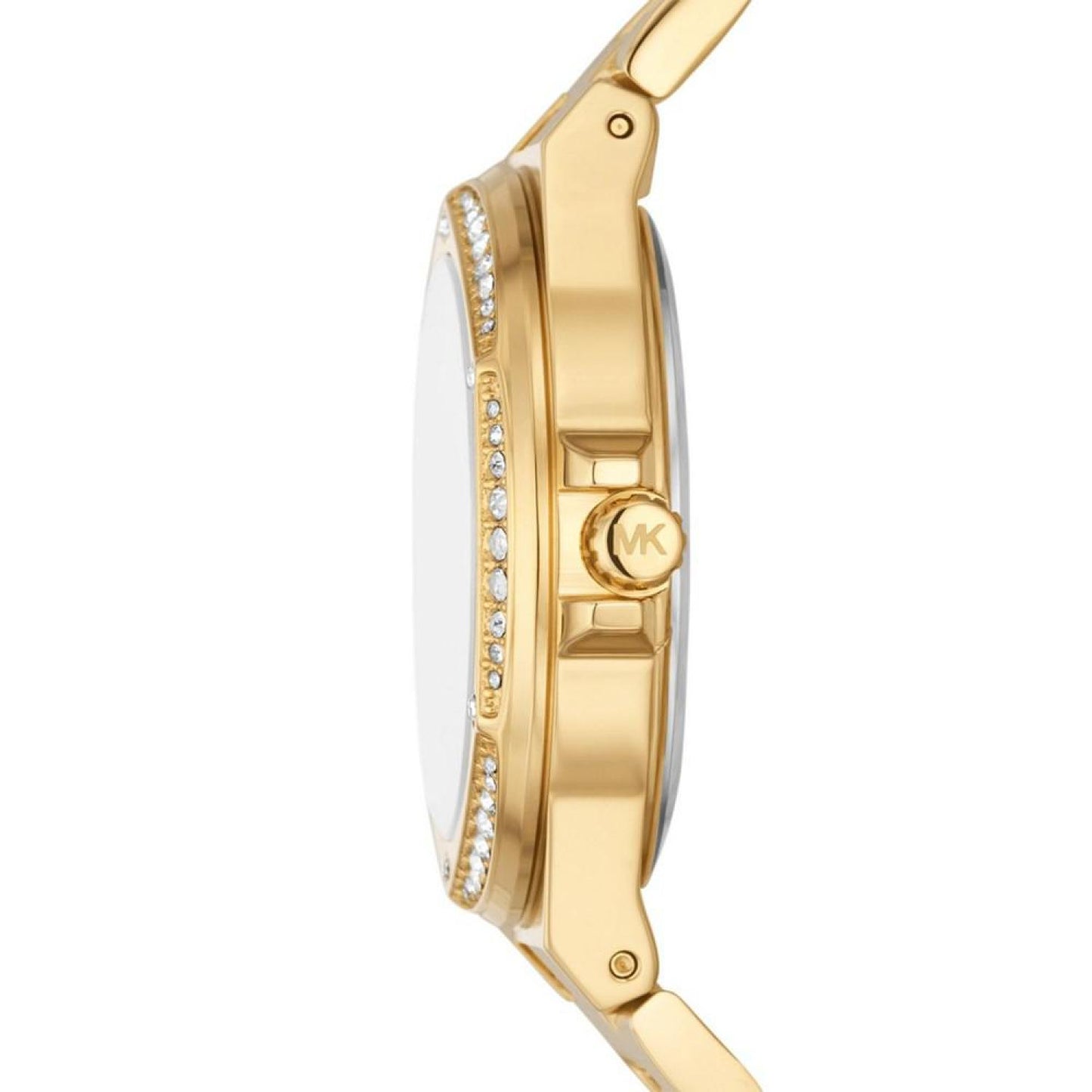 Women's Lennox Three Hand Gold-Tone Stainless Steel Bracelet Watch 37mm