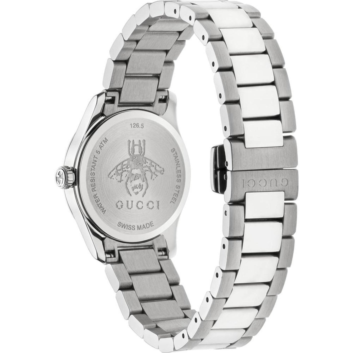 Women's Swiss G-Timeless Stainless Steel Bracelet Watch 27mm