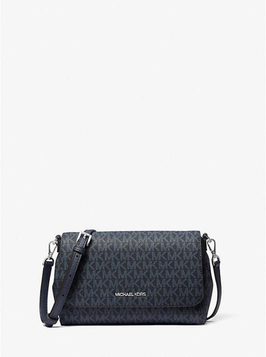 Medium Signature Logo Convertible Crossbody Bag