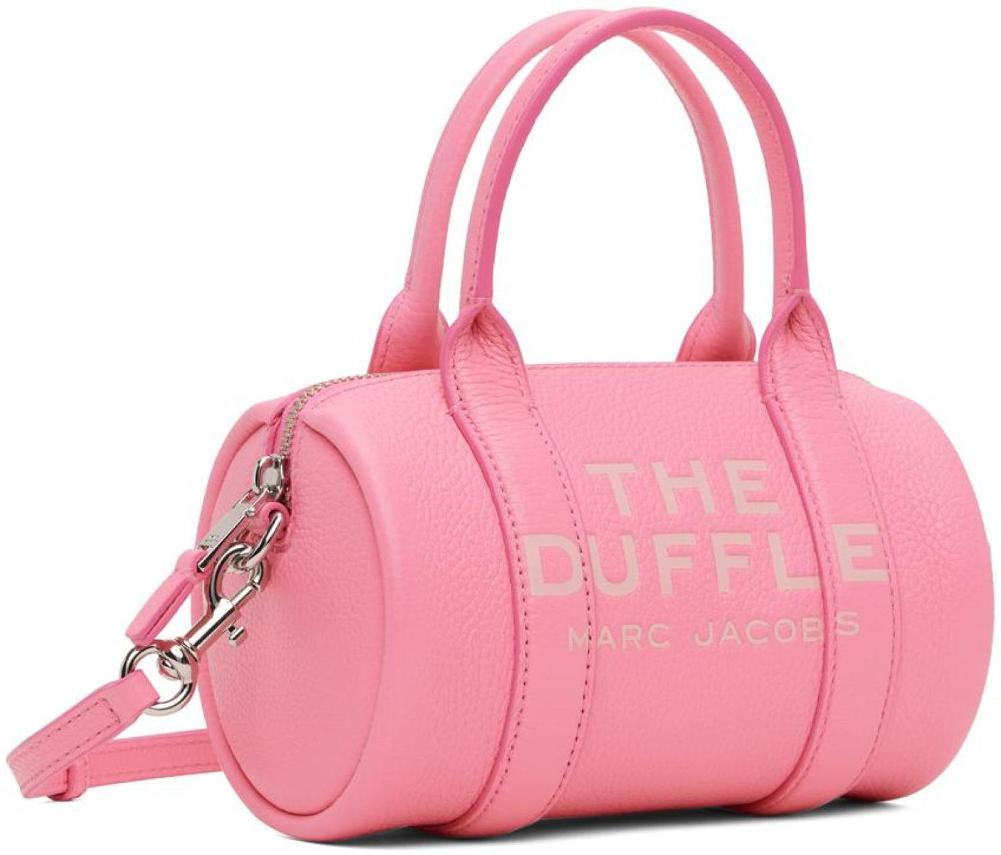 Pink 'The Leather Mini' Duffle Bag